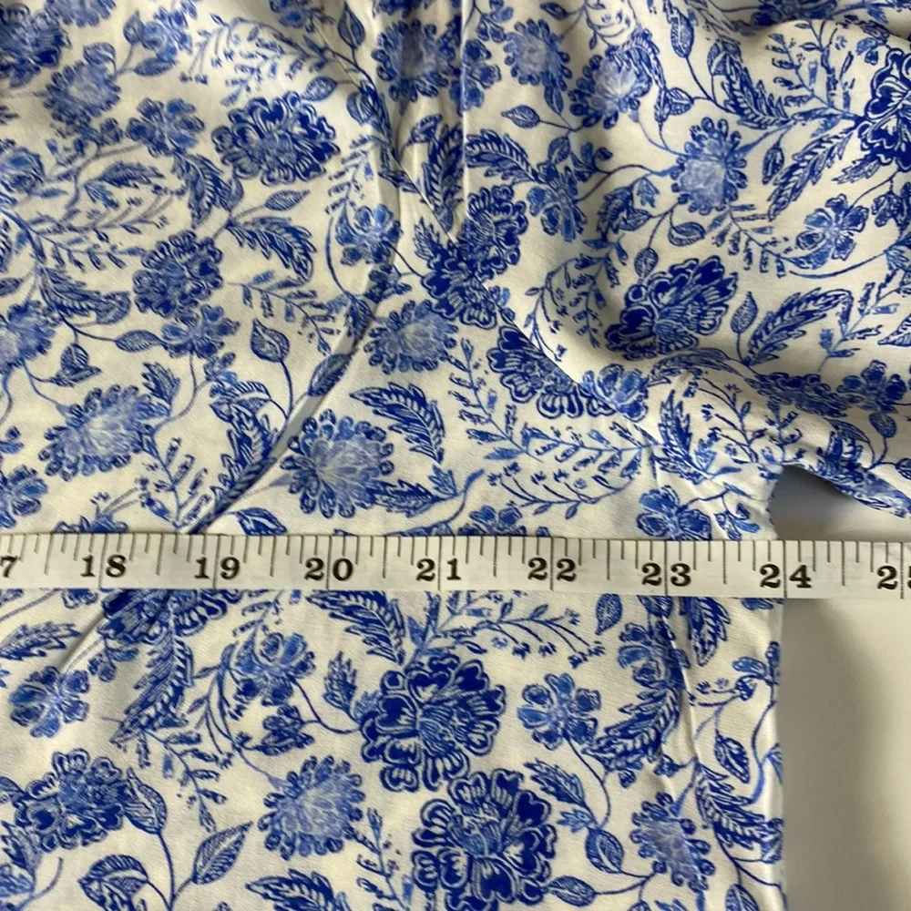 Gifted to PFF-Old Navy top blue and white size Large (tall) - Picture 4 of 8